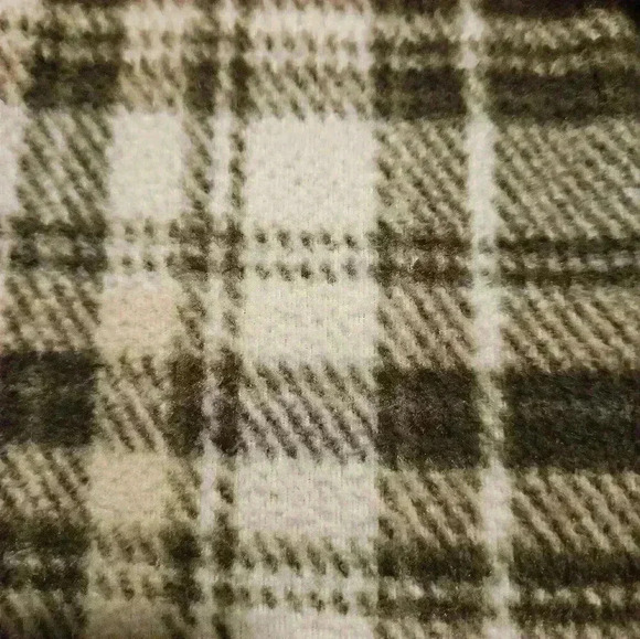 Riders By Lee Womens Brown Plaid button up Flannel shirt size XXXL - Picture 9 of 10